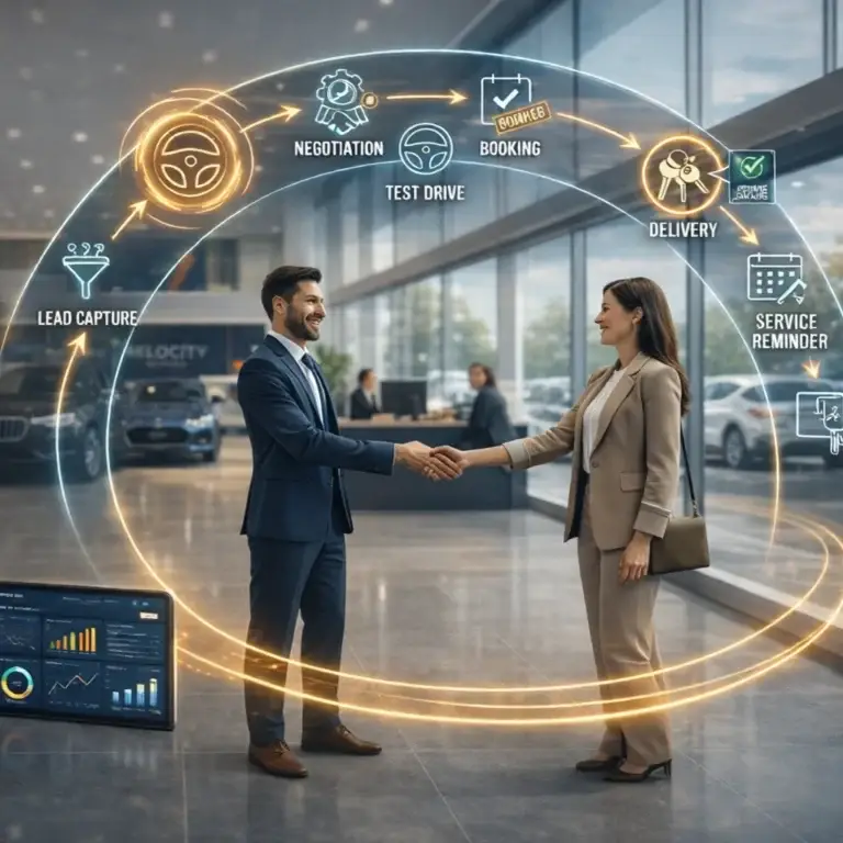 From Walk-In to Delivery: The Complete CRM Journey of a High-Performing Dealership