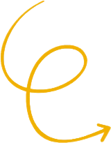Hand Written Arrow Yellow